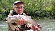 Polish guests and Slovenia fly fishing
